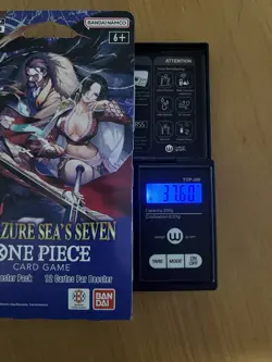 One Piece OP-14 The Azure Sea’s Seven Sleeved Booster Pack - Heavy - 37.60g 🔥🔥 - Image 1