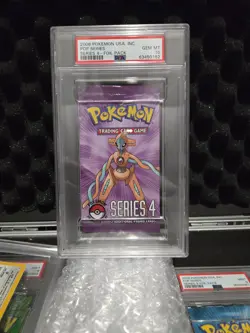 Pokemon POP Series 4 Sealed Booster Pack PSA 10 Gem Mint - Image 1
