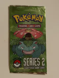 EMPTY Pokemon Organized Play POP Series 2 VENUSAUR Booster Pack - Image 1
