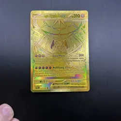 ✨ Gold Mega Zygarde ex 124/088 Mega Hyper Rare- Perfect Order ✨ - Image 3