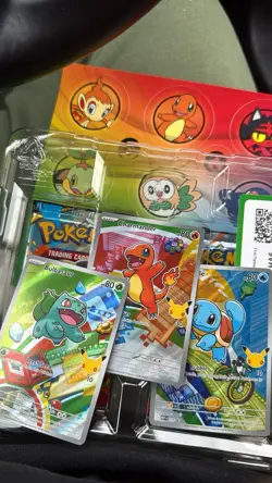 Pokemon TCG First Partner Holo Promo Cards Bulbasaur Charmander Squirtle - Kanto - Image 2