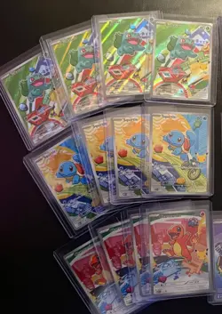 Pokemon TCG First Partner Holo Promo Cards Bulbasaur Charmander Squirtle - Kanto - Image 3