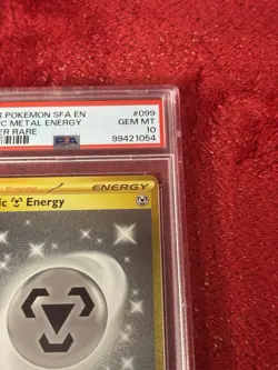 Psa 10 99 Metal Energy Shrouded Fable Pokemon Card - Image 2