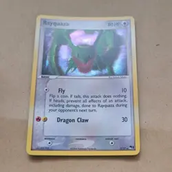 POKEMON PROMO CARD - POP SERIES 1 - RAYQUAZA 3/17 (HOLO) RARE NM - Image 1