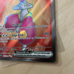 Pokemon Card Medicham EX 161/142 Stellar Crown Full Art Holo Card NM Condition - Image 3