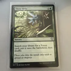 Three Visits - #209 NM Commander: Outlaws of Thunder Junction (OTC) - Magic MTG - Image 1