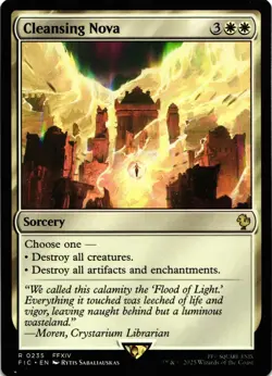Magic the Gathering FIC Cleansing Nova Regular Rare FFXIV 2025 - Image 1