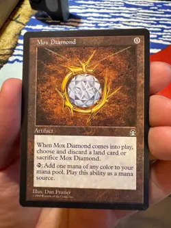Mox Diamond Stronghold Reserved List Vintage Commander - Image 1