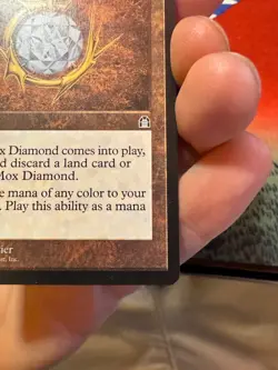 Mox Diamond Stronghold Reserved List Vintage Commander - Image 2