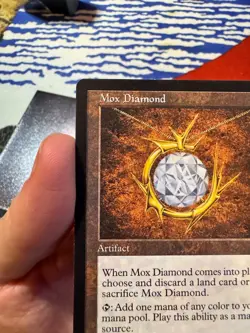 Mox Diamond Stronghold Reserved List Vintage Commander - Image 4