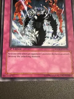 Yugioh! Sakuretsu Armor X2 SDDE-EN033 The Dark Emperor 1st Edition - Image 3