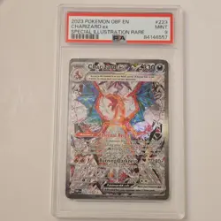 Pokemon TCG Charizard ex 223/197 Obsidian Flames Special Illustration Rare PSA 9 - Image 1