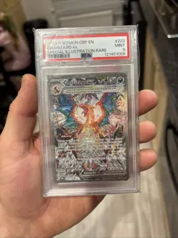Pokemon Charizard EX 223/197 Obsidian Flames Special Illustration Rare PSA 9 - Image 1
