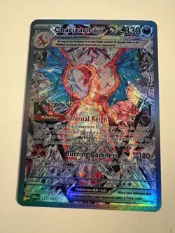 Charizard EX 223/197 Obsidian Flames Special Illustration Rare SIR Pokemon - Image 1