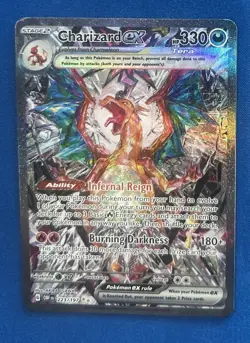 Charizard EX 223/197 Obsidian Flames Special Illustration Rare Holo 🔥 Pokemon - Image 1