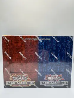 YuGiOh EGYPTIAN GOD DECK: SLIFER & OBELISK Deck Box - New Sealed - Image 1