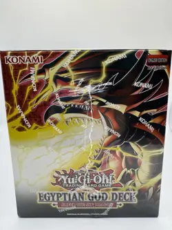 YuGiOh EGYPTIAN GOD DECK: SLIFER & OBELISK Deck Box - New Sealed - Image 5