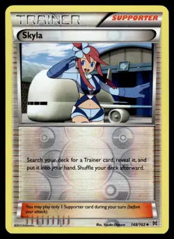 Skyla 148/162 Reverse Holo XY Breakthrough Pokemon Card - Image 1