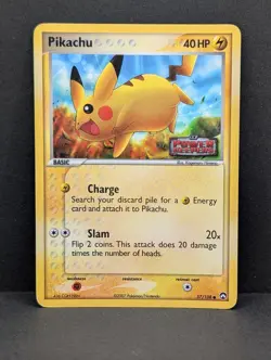 Pikachu 57/108 Power Keepers Reverse Holo Rare Pokemon TCG Nintendo MP - Image 1