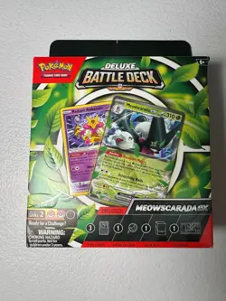 Pokemon TCG: Meowscarada EX Deluxe Battle Deck (Read Description Below) - Image 1