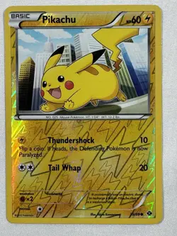 2012 Pokemon Black & White - Next Destinies Reverse Holo Pikachu #39/99 - Image 1
