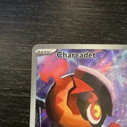 Pokemon Charcadet MEP Holo Rare 022 Basic Fire 70 HP EN Pokemon TCG 2025 - Image 5