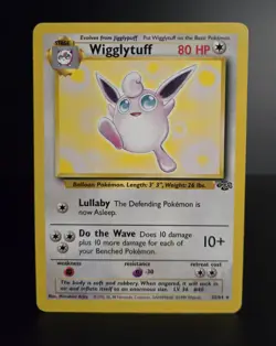 Pokemon TCG - WIGGLYTUFF - 32/64 - RARE - UNLIMITED - JUNGLE 1999 - WOTC - MP/LP - Image 1