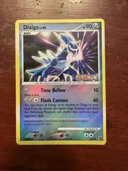 Pokemon TCG Dialga Holo Rare Platinum Reverse Holo 16/106 - Image 1