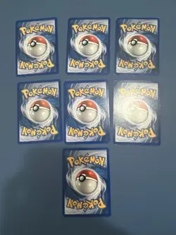 Pokemon Vintage Lot Of 7 - Conditions Vary! - See Photos&Read Description!! - Image 2