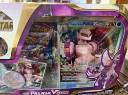 Pokemon TCG Origin Forme Palkia VSTAR Premium Collection Box Damages - Image 1