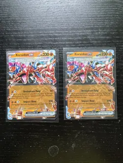 Koraidon ex Double Rare Ascended Heroes 121/217 NM Holofoil Pokemon NM - Image 1