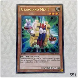 Geargiano Mk-II - REDU-EN027 - Rare 1st Edition Yugioh - Image 1
