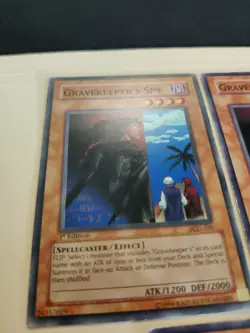 3x Gravekeeper's Spy PGD-059 Common 1st Edition LP/MP - Image 2