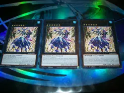 3x Full Armored Crystalzero Lancer 1st Edition Rare MZMI-EN053 Yu-Gi-Oh! - Image 1