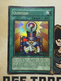 Question - PGD-104 - 1st Edition - Ultra Rare - Yugioh VLP - Image 3