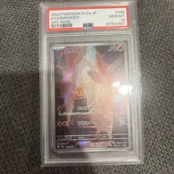 PSA 10 Charmander 168/165 151 SV2a AR Alternate Art Rare Japanese POKEMON - Image 1