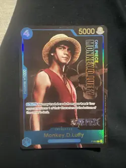 Monkey D. Luffy P-055 P Premium Card Collection Live Action Edition - ONE PIECE - Image 1