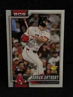 2026 Topps Series One - Roman Anthony Rookie Gold Cup #189 Red Sox - Image 1