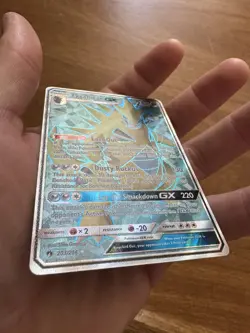 Pokemon TCG Lost Thunder Tyranitar GX Full Art 203/214 - Image 3