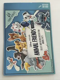 Disney PIXAR Animal Friends Esso Collect All 64 Stickers - Image 1