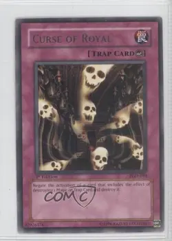 Curse of Royal 1st Ed. YuGiOh Pharaonic Guardian #PGD-044 2003 - Image 1