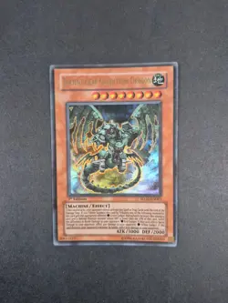 Yugioh - Ancient Gear Gadjiltron Dragon SD10-EN001 - Ultra Rare - 1st Edit. - LP - Image 1