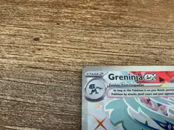 Pokemon Greninja EX 198/167 Holo Stage 2 Card 2024 English Pokemon TCG - Image 2