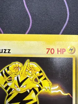 Pokemon Electabuzz Card 020/102 Regular Base Set LP/MP - Image 3