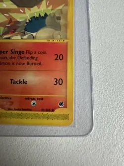 Quilava 91/165 Expedition WOTC Vintage Pokemon 2002 E-card - Image 5