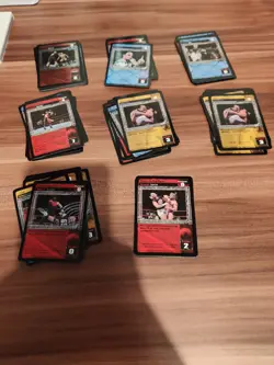 WWF Raw Deal Collectable Card Game Starter Deck Stone Cold Steve austin 80 Cards - Image 1