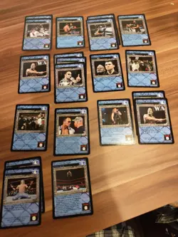 WWF Raw Deal Collectable Card Game Starter Deck Stone Cold Steve austin 80 Cards - Image 4