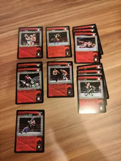 WWF Raw Deal Collectable Card Game Starter Deck Stone Cold Steve austin 80 Cards - Image 5