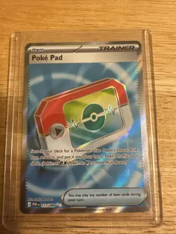 2026 Pokemon Perfect Order - POKE PAD - Full Art Rare Trainer Item Card #113/88 - Image 1