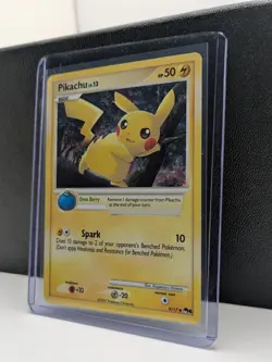 Pokemon Card - Pikachu 9/17 - Pop Series 6 - Holo 009/017 - Image 2
